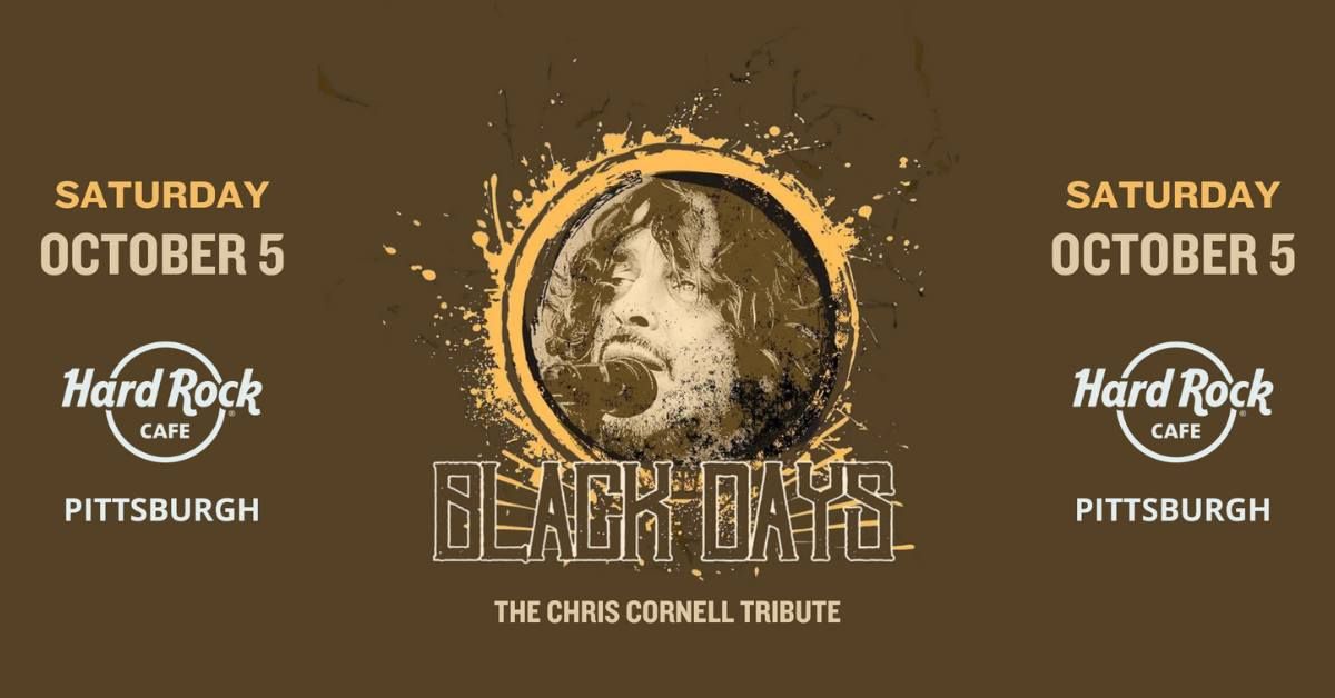 Black Days - The Chris Cornell Tribute