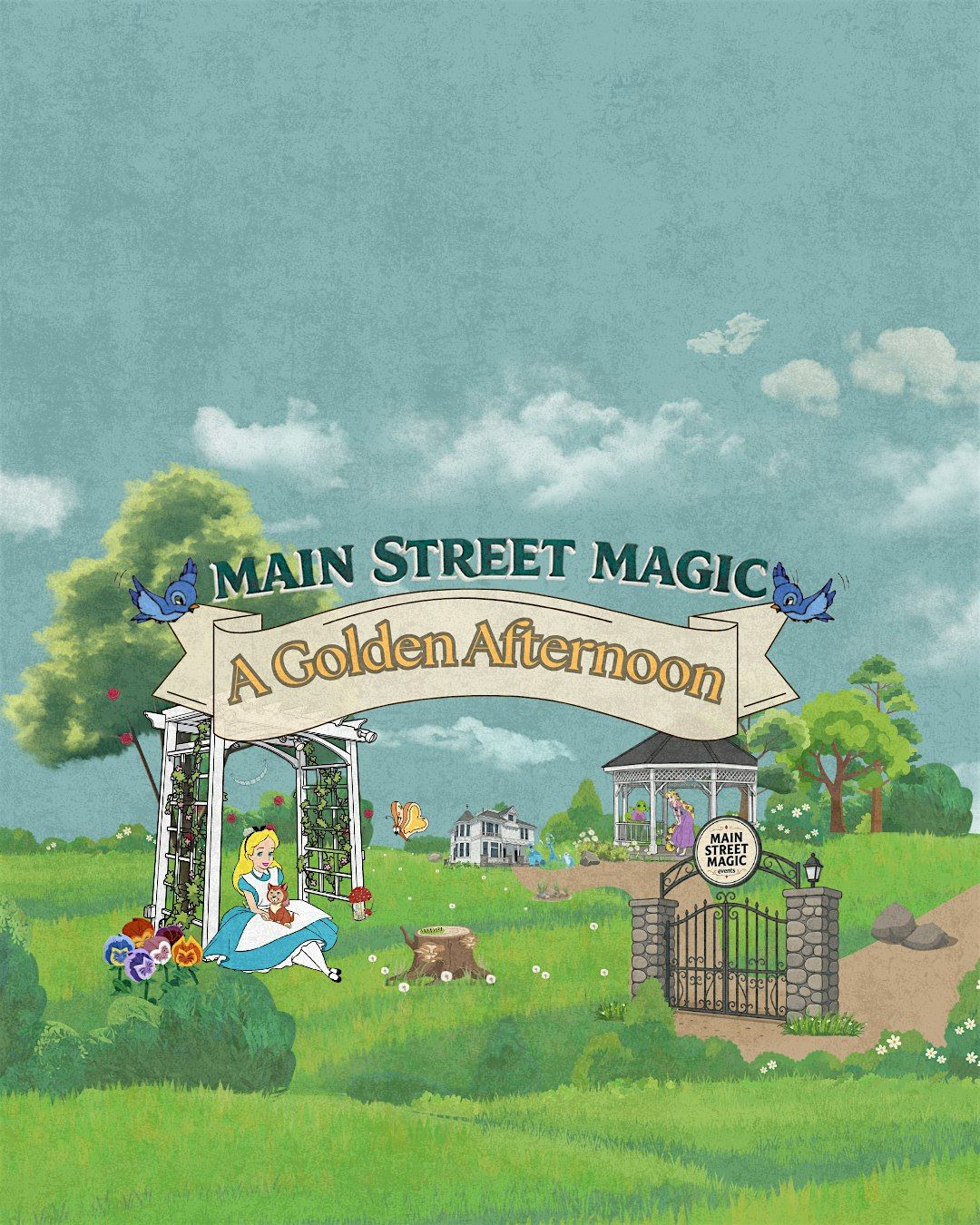 Main Street Magic- A Golden Afternoon