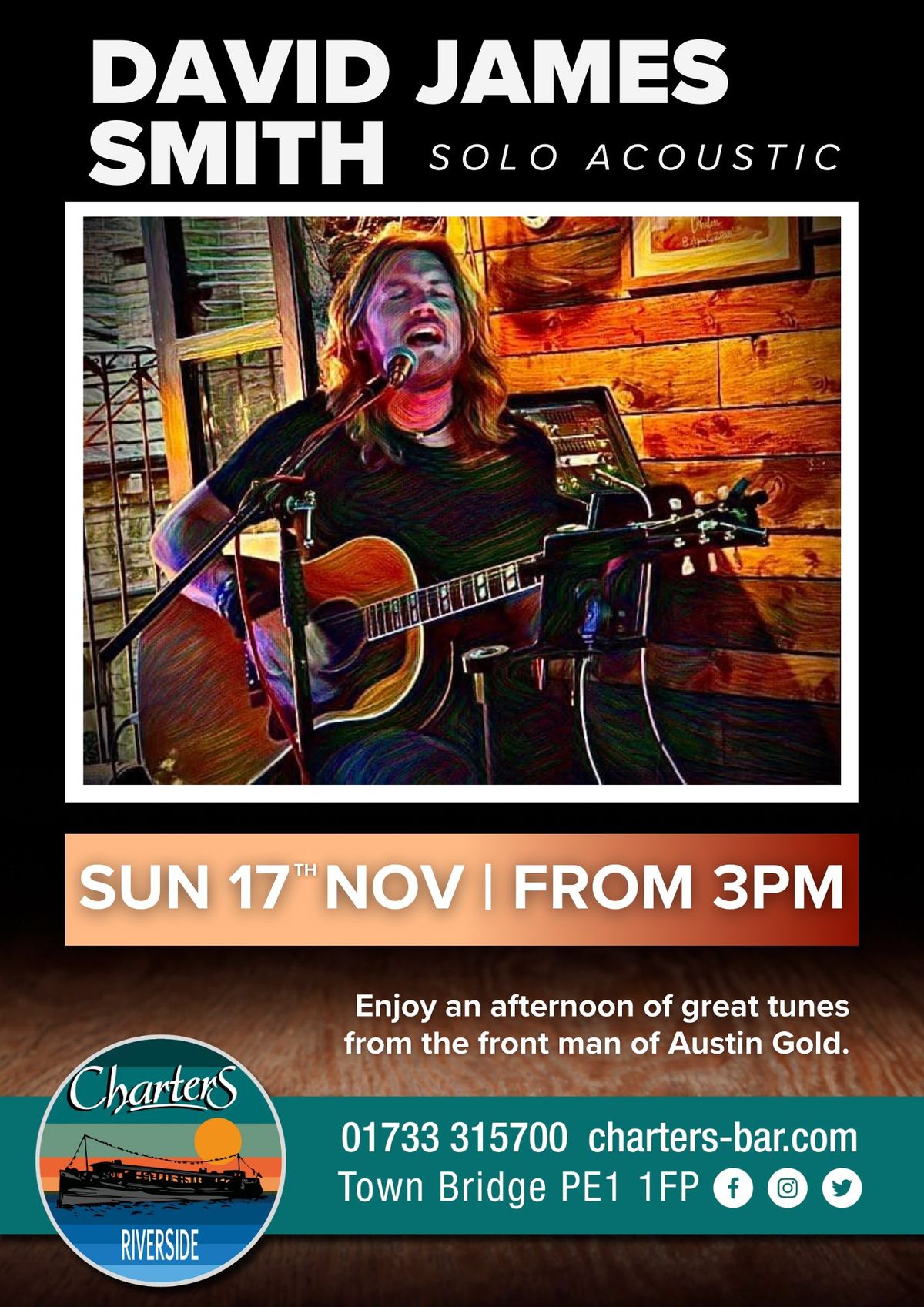 David James Smith - Solo Acoustic - Free Entry