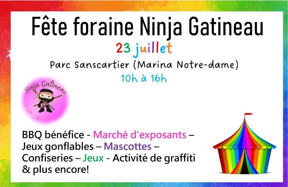 F\u00eate foraine Ninja Gatineau