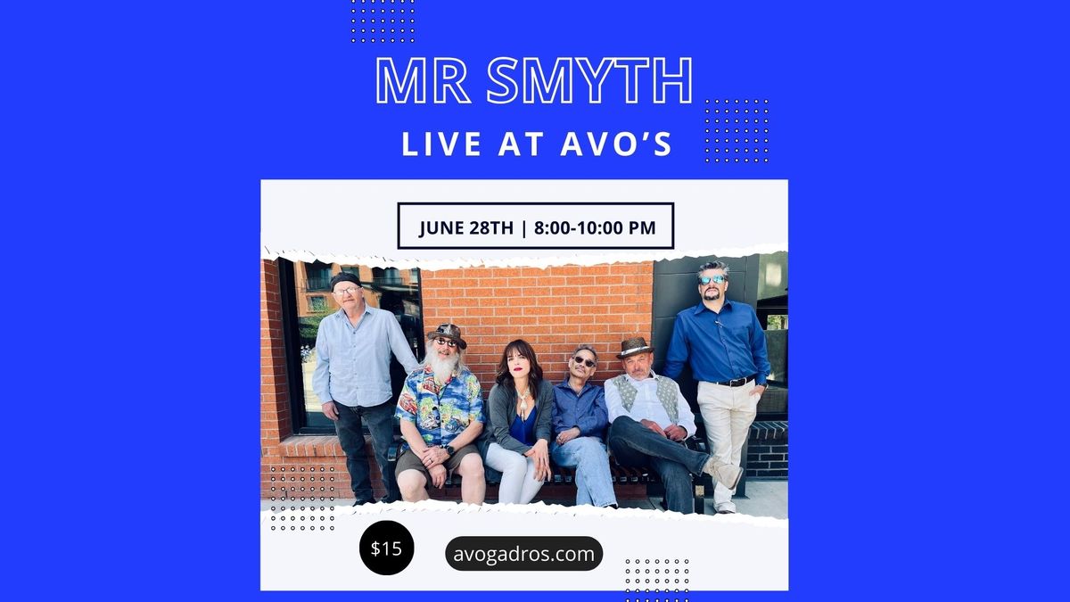 Mr Smyth at Avo's! 