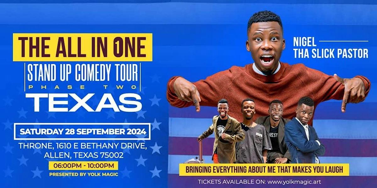 The All In One - Stand Up Comedy Tour