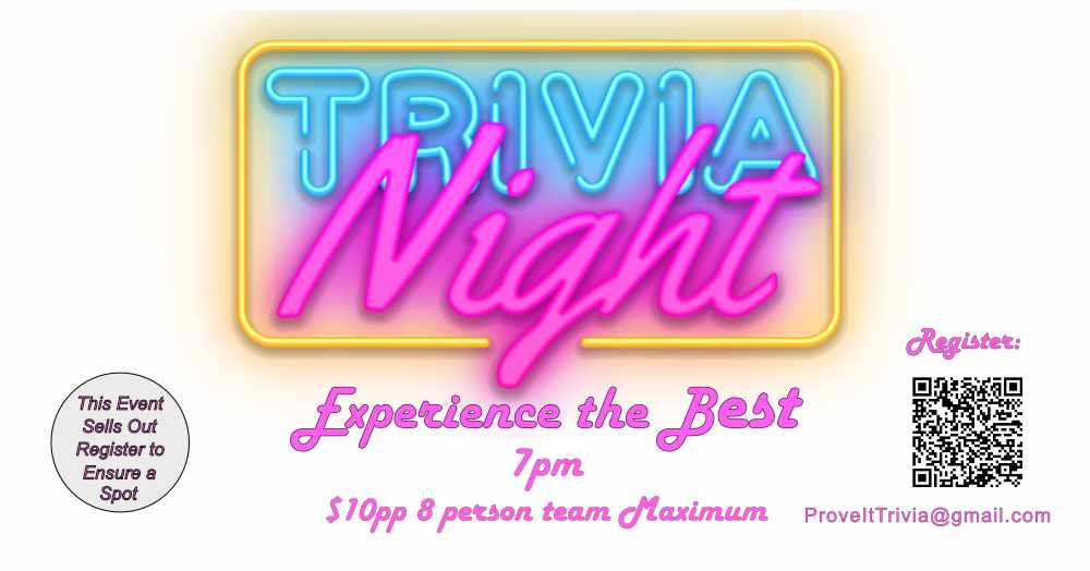 Trivia Night - Experience the BEST