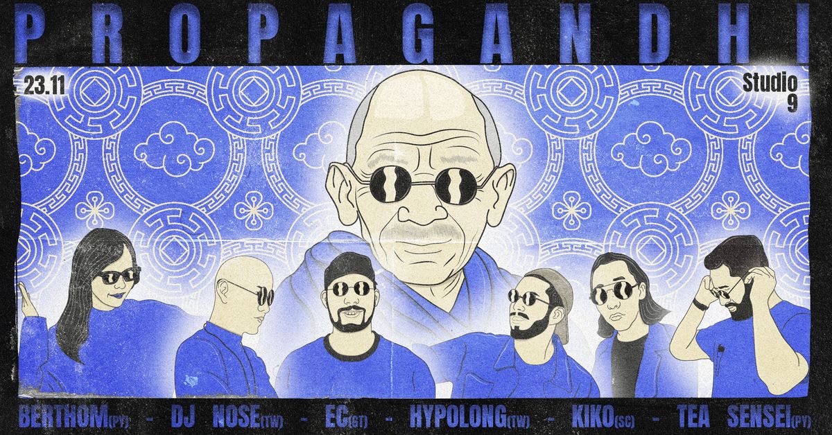 Propagandhi #3 (Berthom, DJ Nose, EC, Hypolong, Kiko, Tea Sensei)