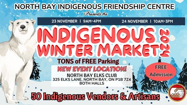 NBIFC Indigenous Winter Market - At the Elks Club! 