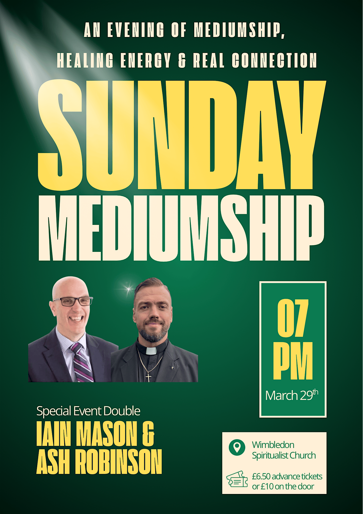 An Evening of Mediumship, Healing Energy & Real Connection with Iain ...