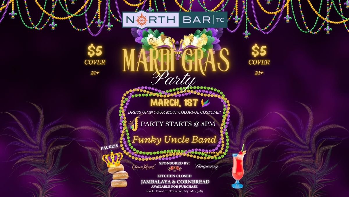 MARDI GRAS PARTY | NORTH BAR