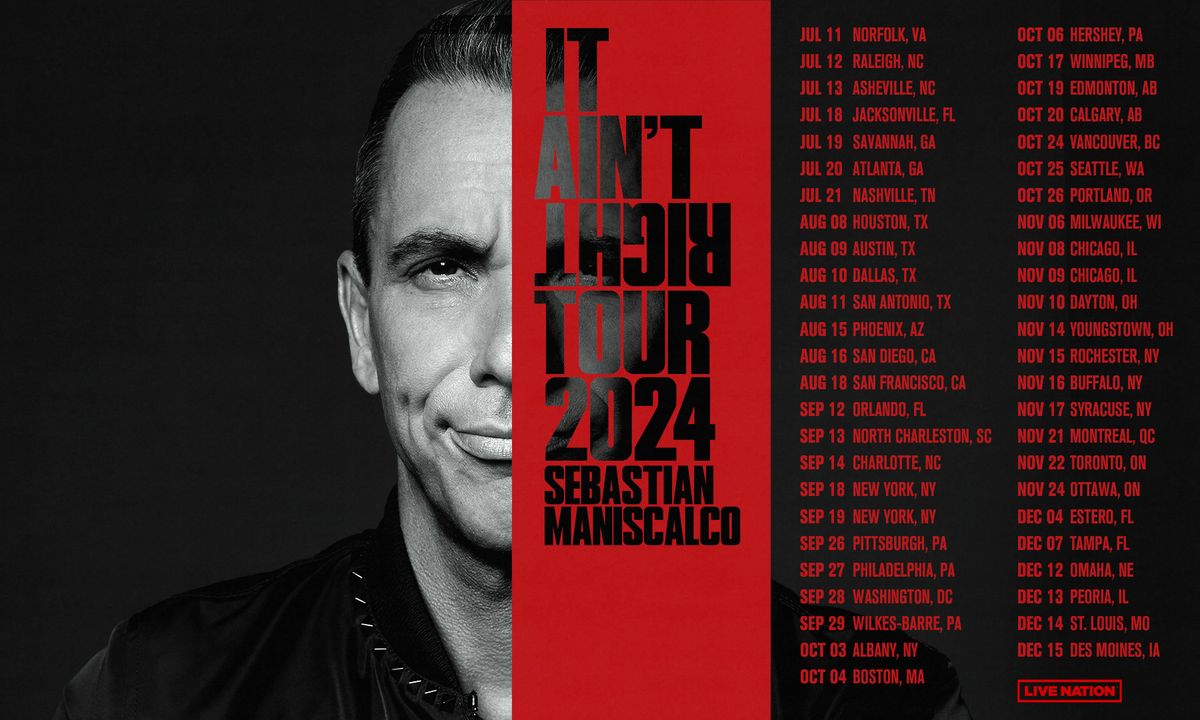 Sebastian Maniscalco at Moda Center at the Rose Quarter