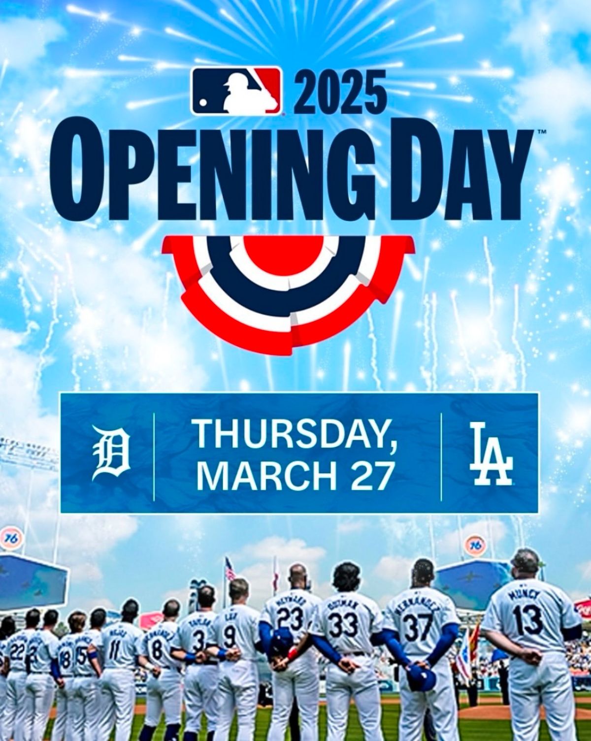 DODGERS OPENING DAY 2025