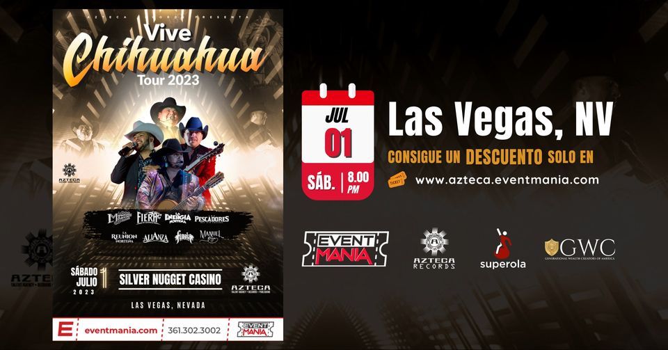 Vive Chihuahua Fest 2023 - Silver Nugget Casino & Event Center -Las Vegas, NV
