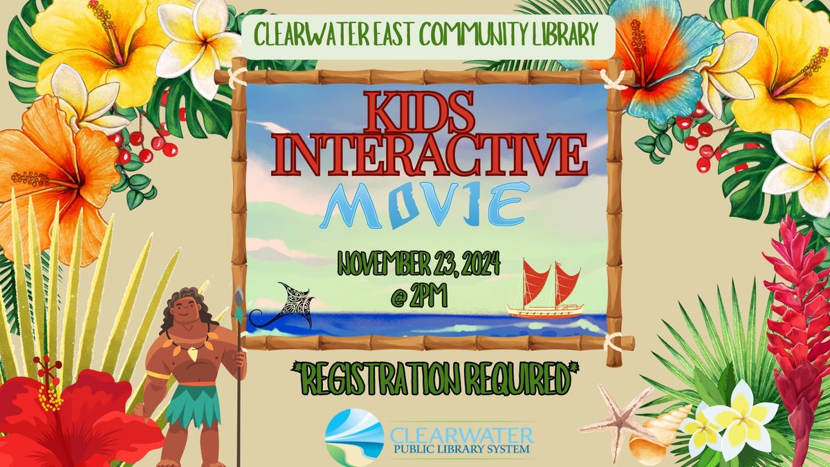 Kids Interactive Movie: Moana