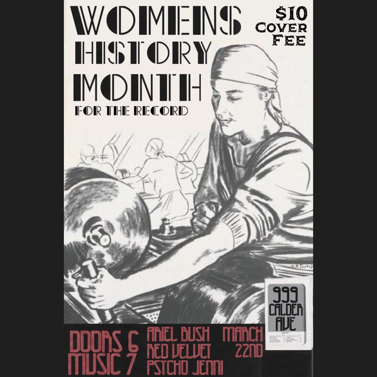 Women\u2019s History Month at For The Record!