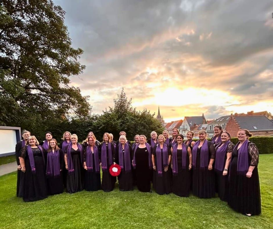 The Warminster Military Wives Choir in Frome -  a Purple Elephant fundraiser