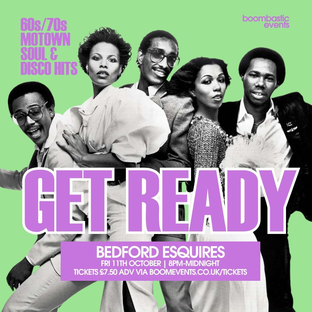 GET READY - 60s\/70s Motown, Soul & Disco Night