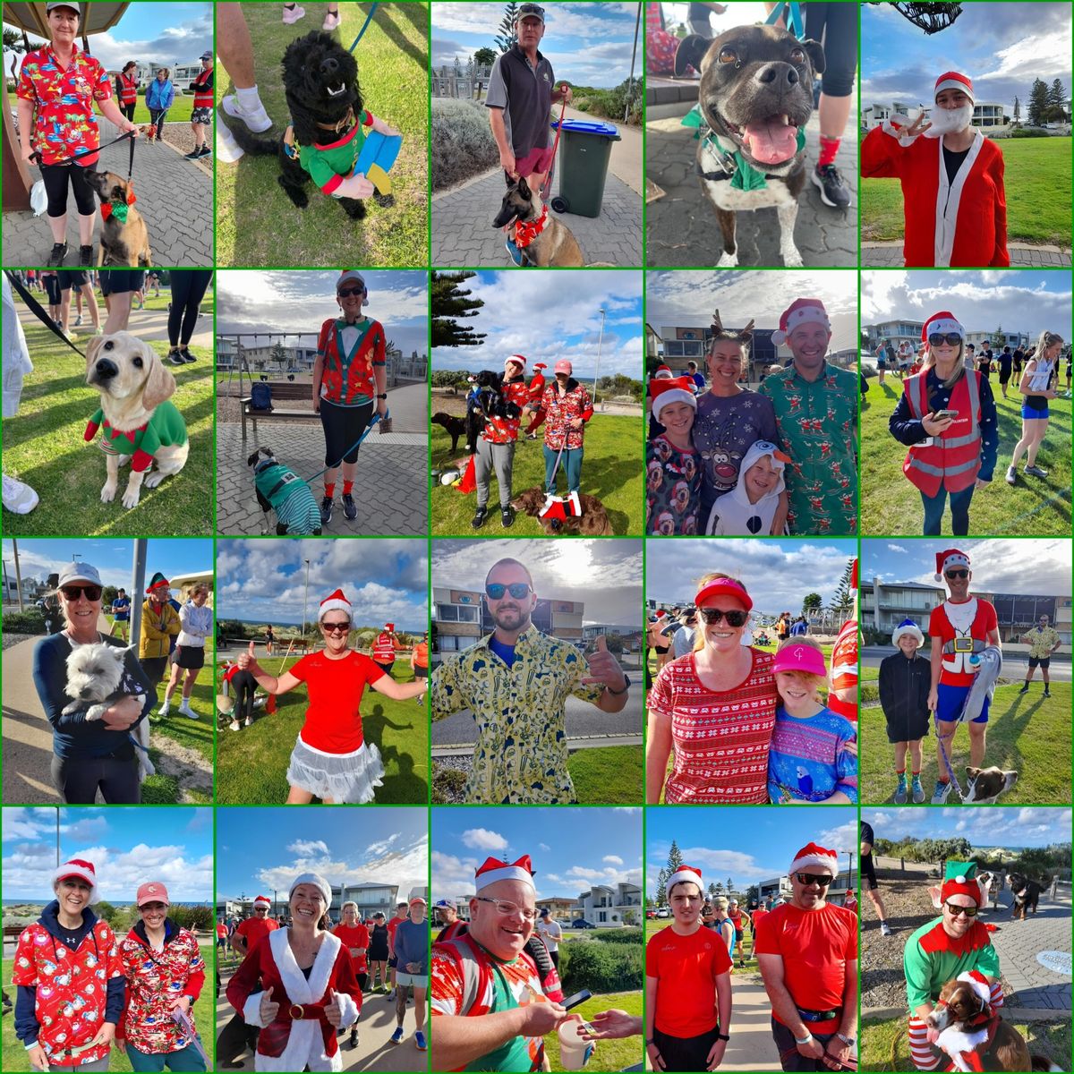 Christmas Day at West Beach parkrun