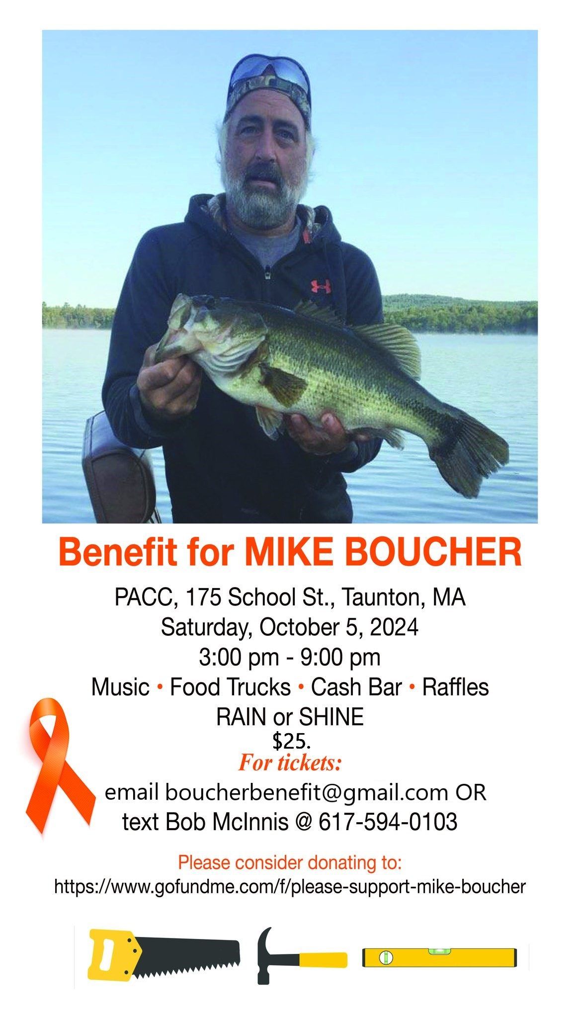 Benefit for Mike Boucher