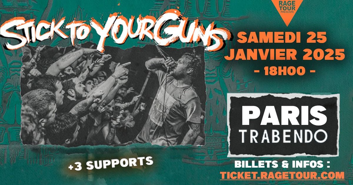 STICK TO YOUR GUNS - TRABENDO - 25.01.25