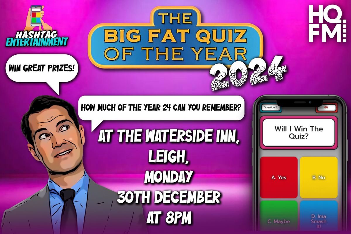 The big fat quiz of the year