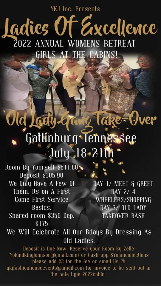 Ladies Of Excellence, Gatlinburg, Tn, Kingsport, 18 July 2022