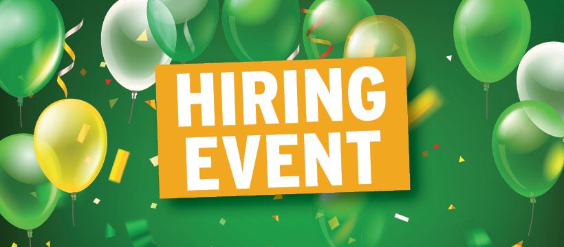 Hiring Event!