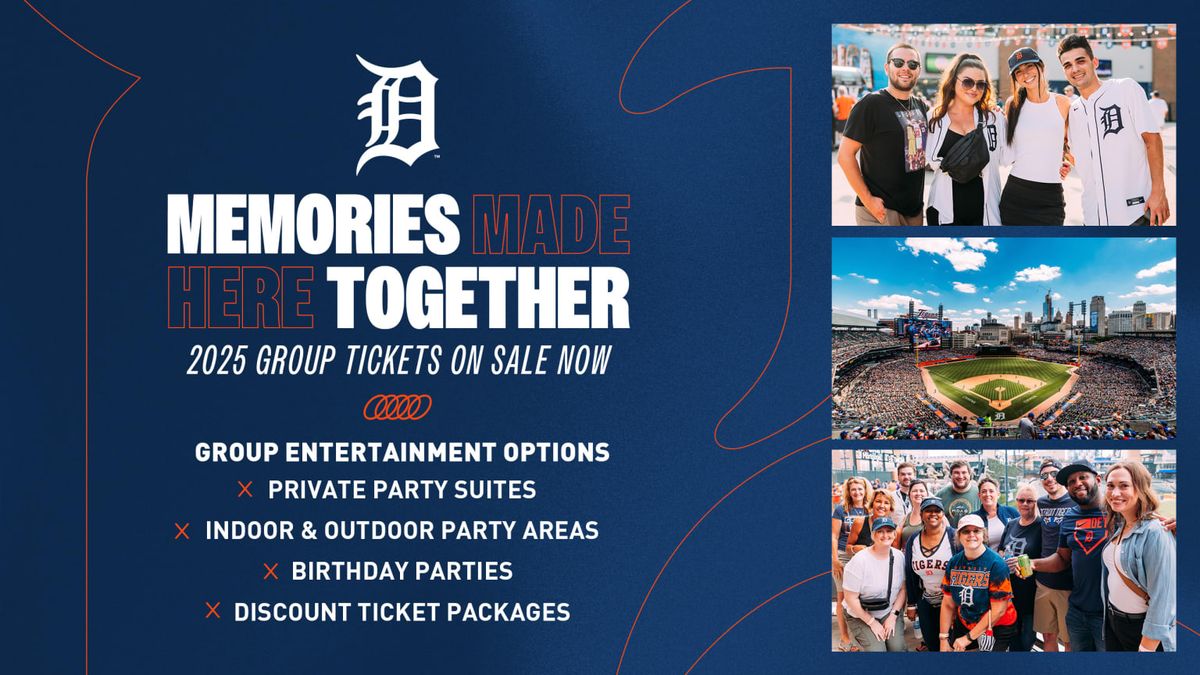 Seattle Mariners at Detroit Tigers at Comerica Park