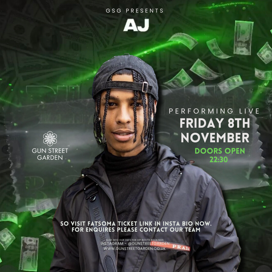 GSG FRIDAYS Presents... AJ PERFORMING LIVE \ud83c\udf99