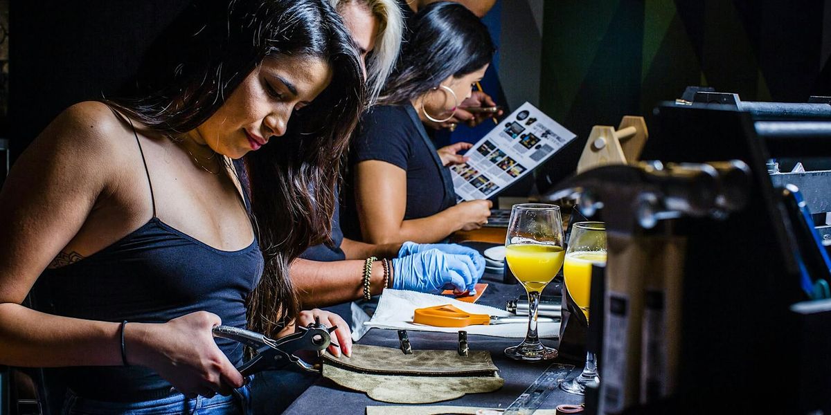 Making n Mimosas - Crafting and Cocktail Experience at Upstairs Circus DTC