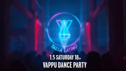 YALLA LATINO (Vappu dance party), REDI, Helsinki, 1 May 2021