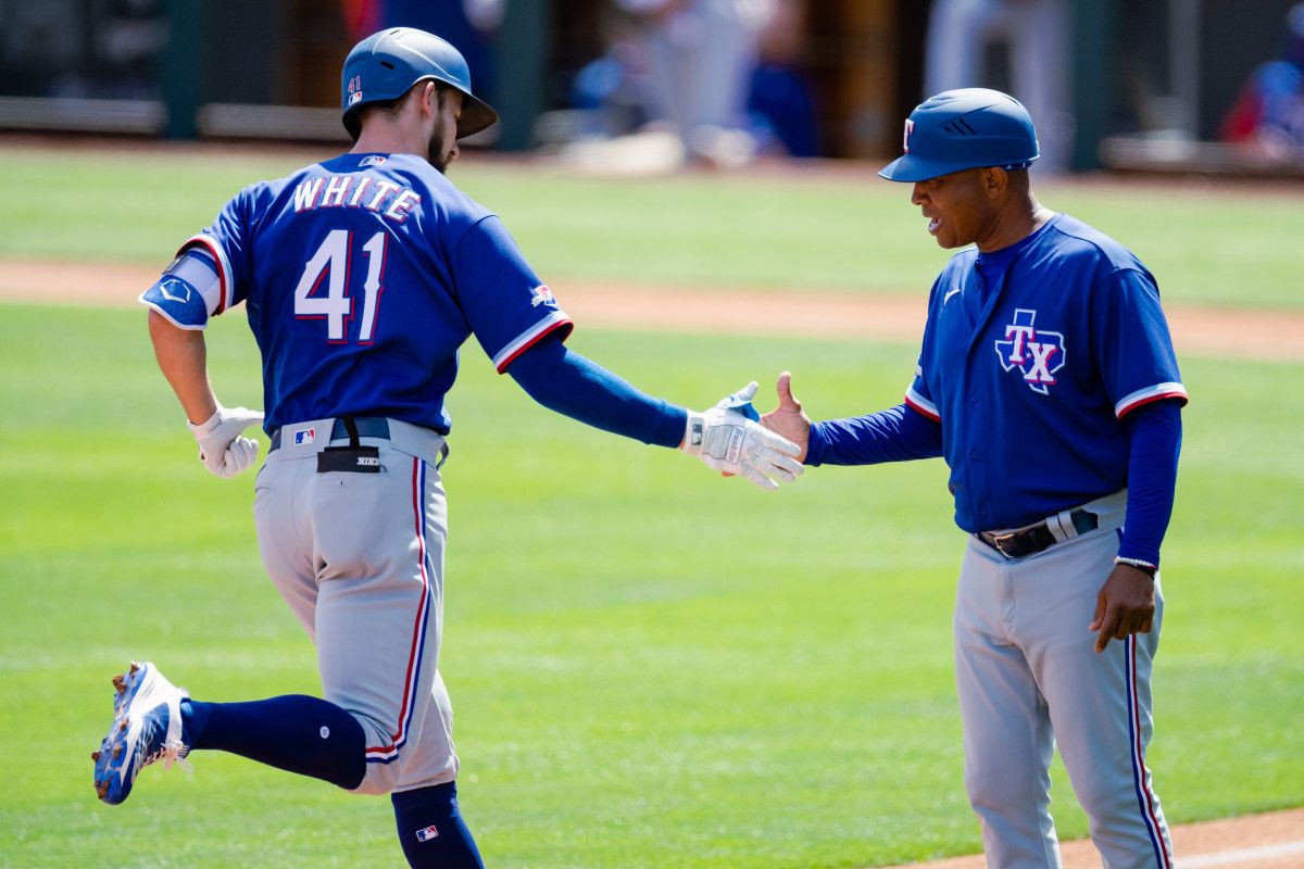 Spring Training - Texas Rangers at Colorado Rockies