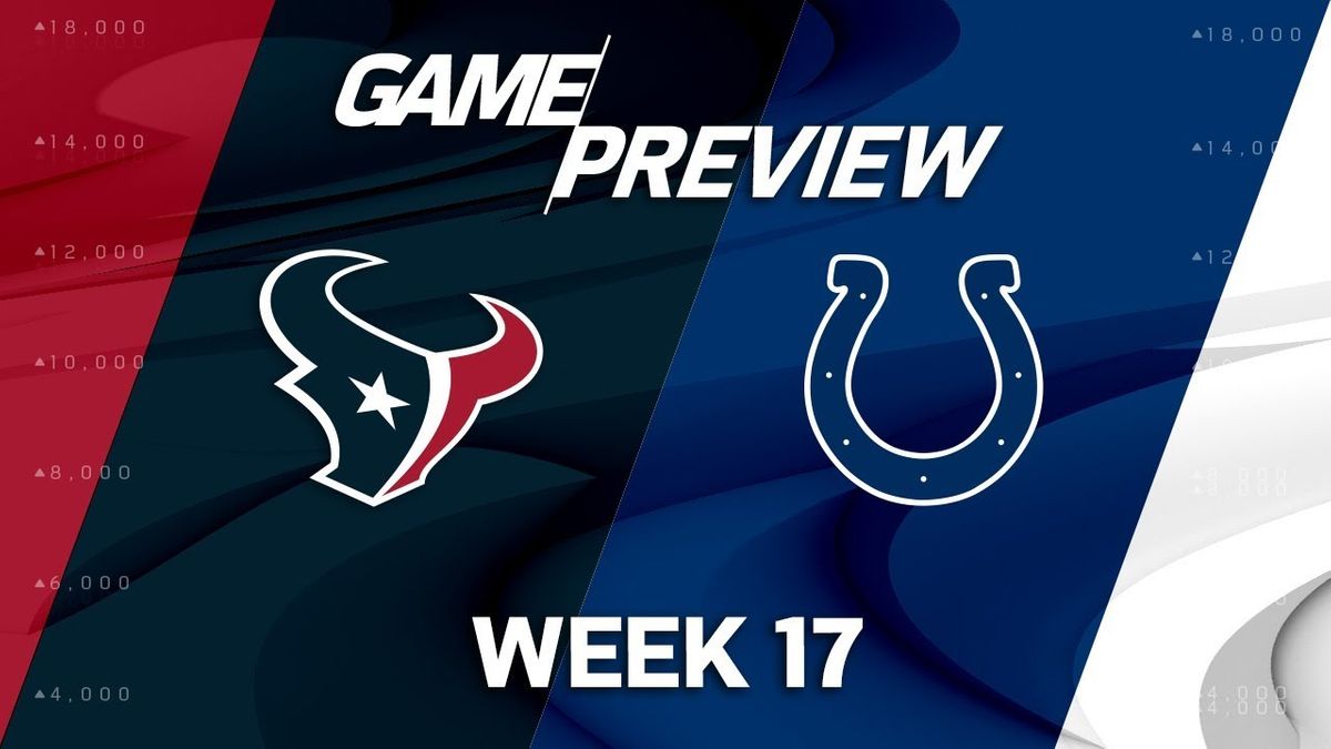Houston Texans vs. Indianapolis Colts