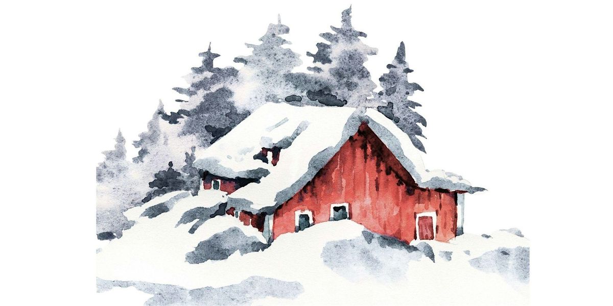 Old Barn Watercolor Class