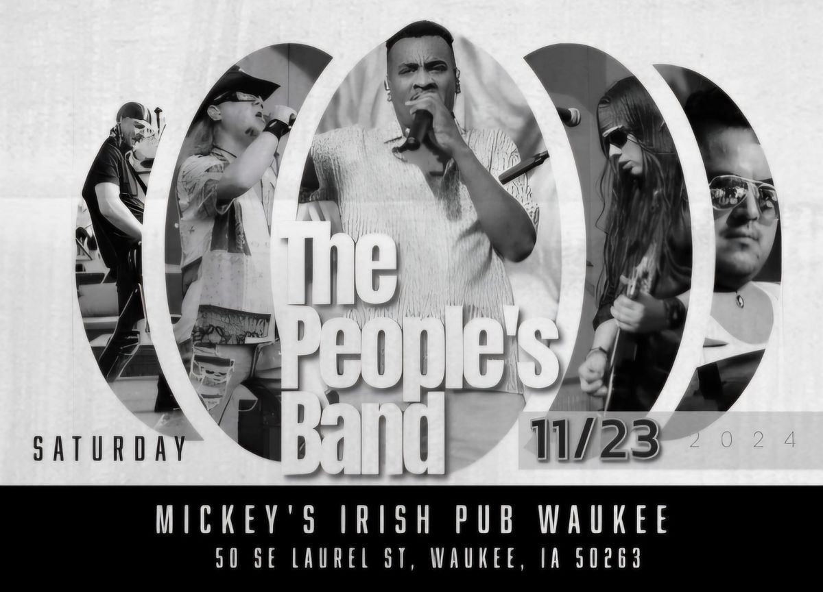 The People's Band debut @ Mickey's Irish Pub