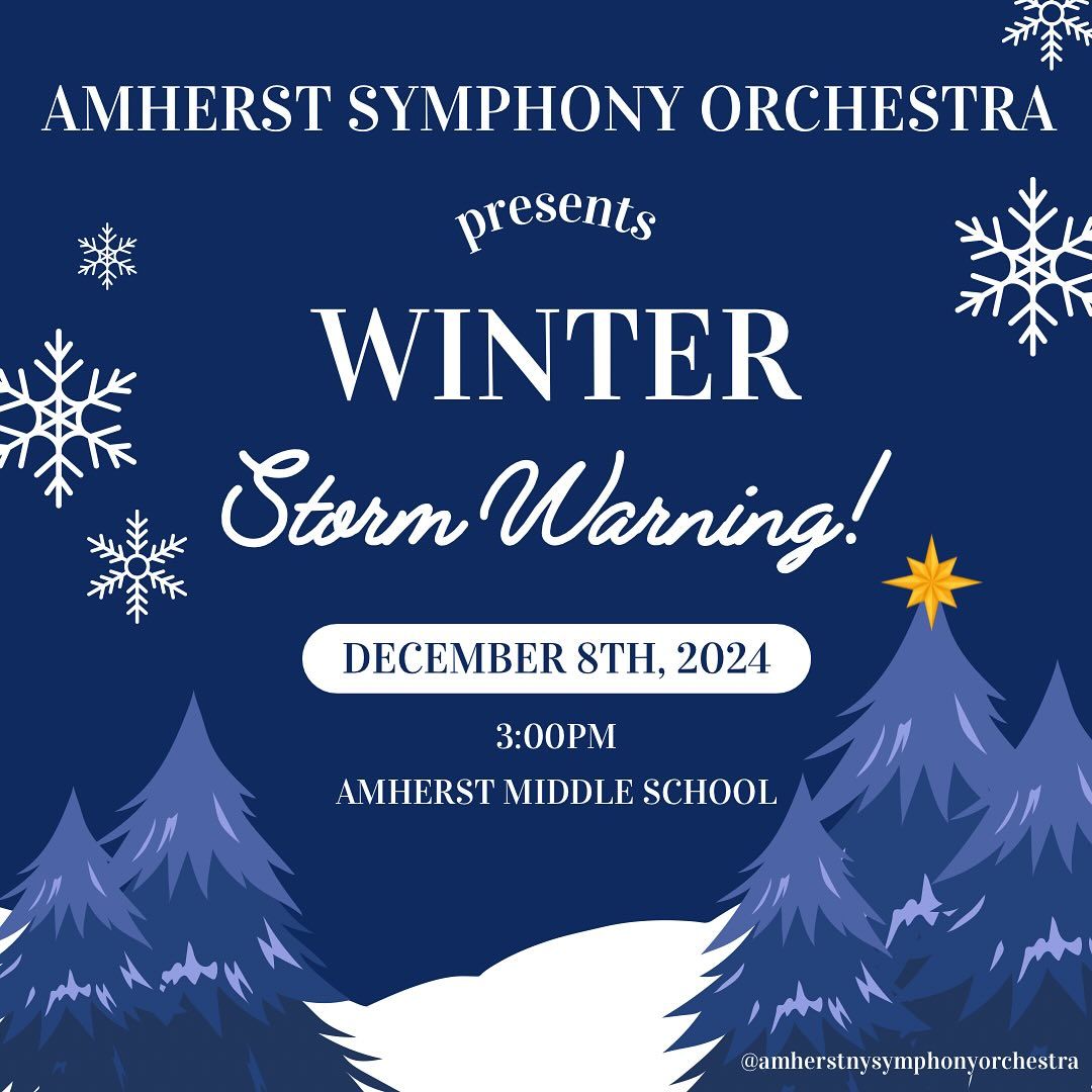 Concert: Winter Storm Warning!  