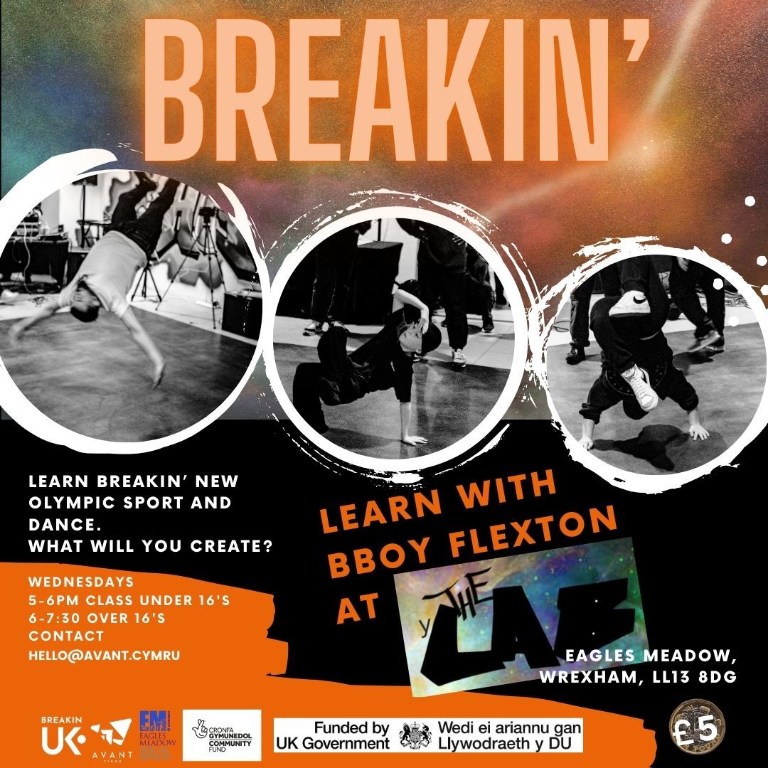 Breakin'. Dance classes with BBoy Flexton