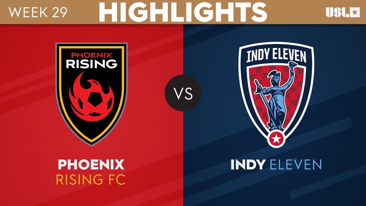 Phoenix Rising FC at Indy Eleven