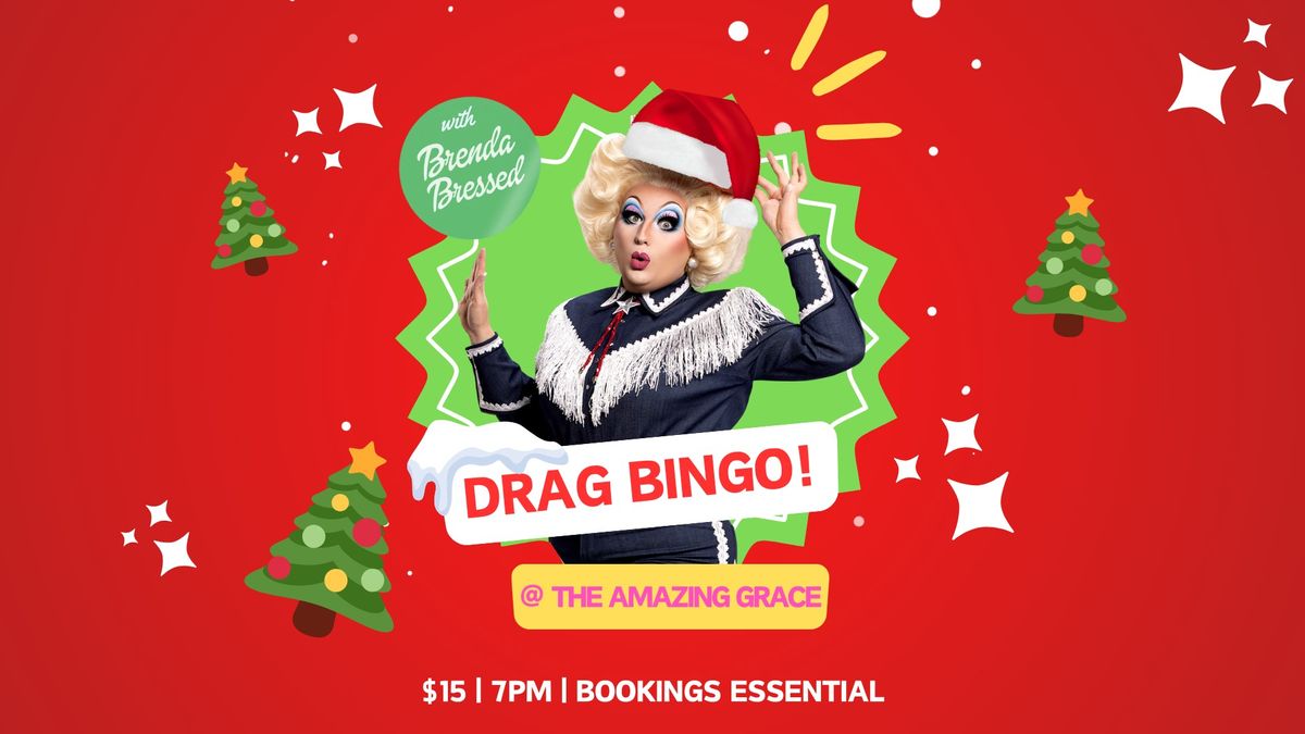 XMAS DRAG BINGO @ THE AMAZING GRACE