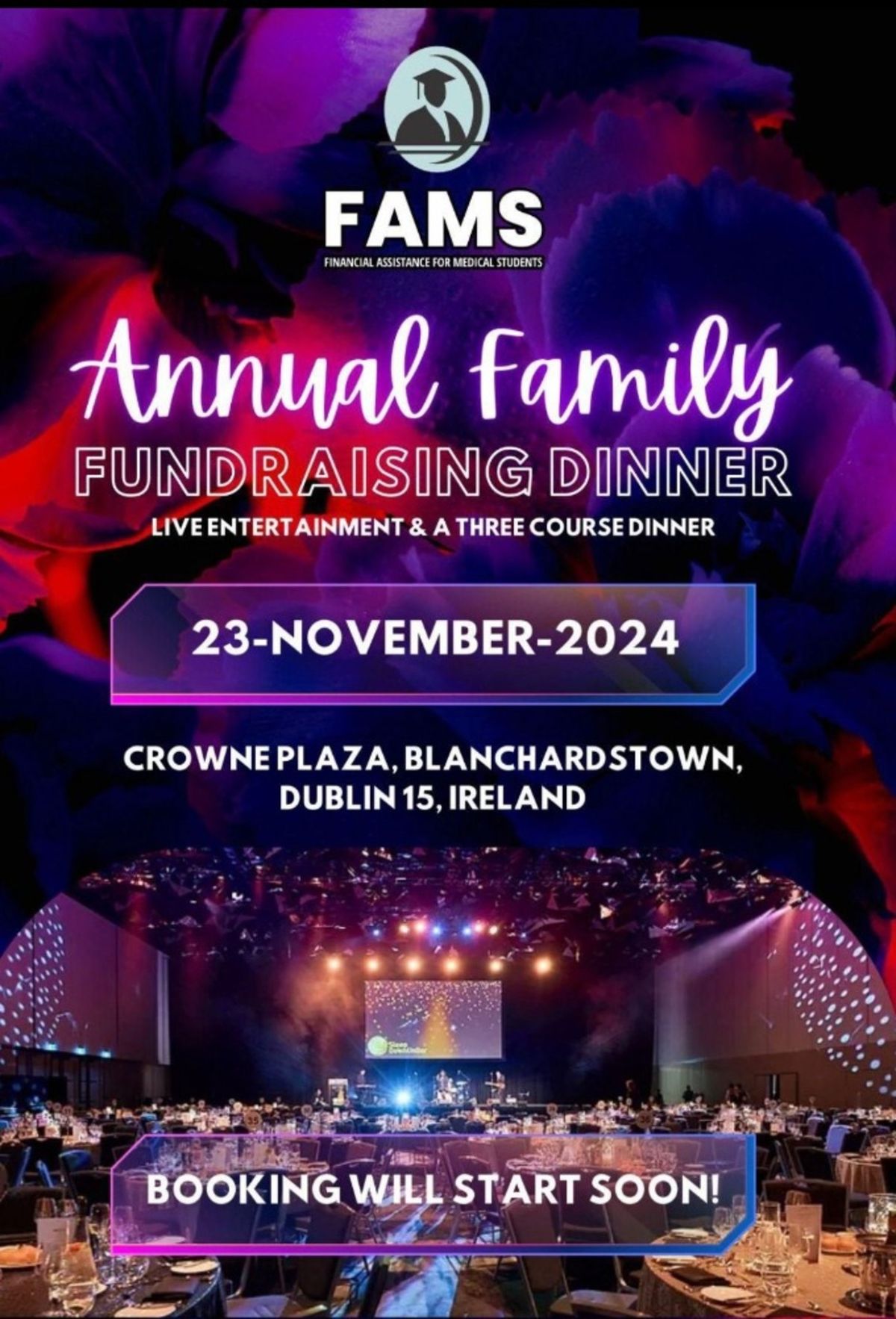 FAMS IRELAND Gala Dinner