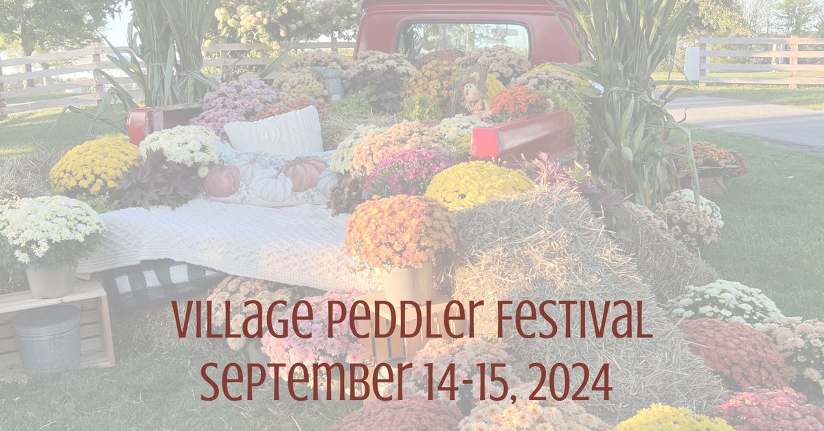 40th Annual Village Peddler Festival