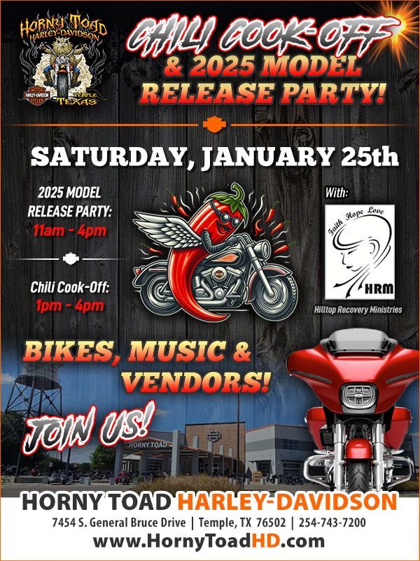 2025 Harley-Davidson Line Up & Chili Cook Off