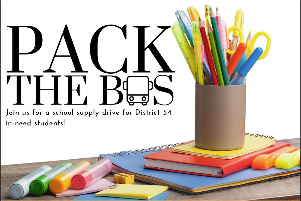 Schaumburg Township's Pack the Bus School Supply Drive