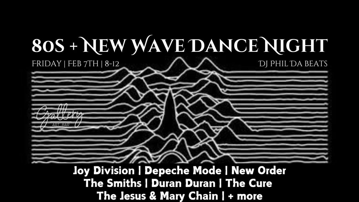 80s+New Wave Dance Night