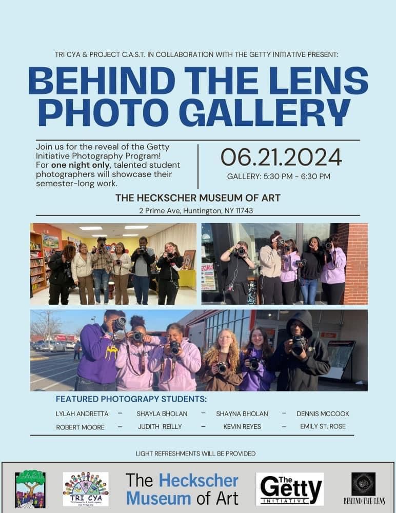 \u201cBeyond the Lens\u201d display with TriCYA, Project C.A.S.T. & The Getty Initiative