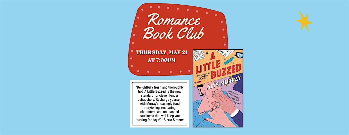 Romance Book Club - A Little Buzzed