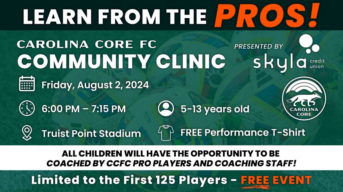 Parking Chattanooga FC at Carolina Core FC