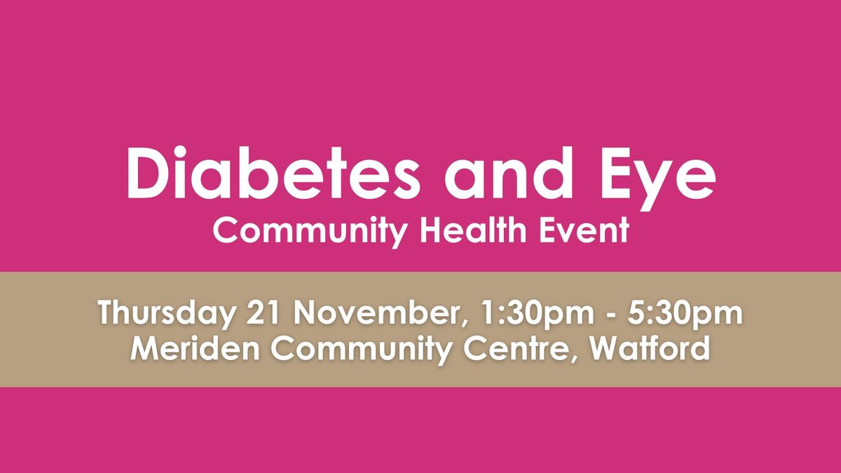 Diabetes and Eye (Watford)