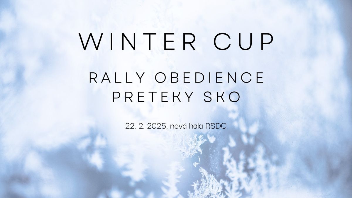 WINTER CUP, rally obedience preteky SKO