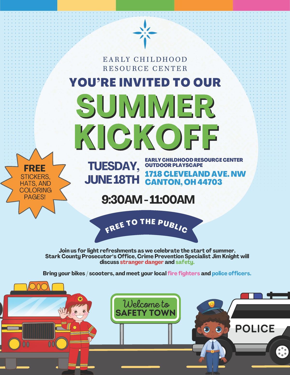 Summer Kickoff at the Early Childhood Resource Center