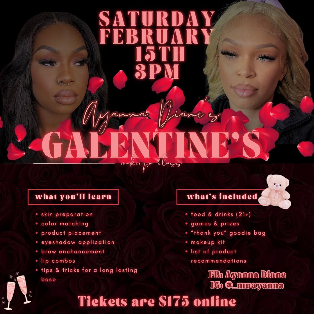 Galentine\u2019s Day Makeup Class