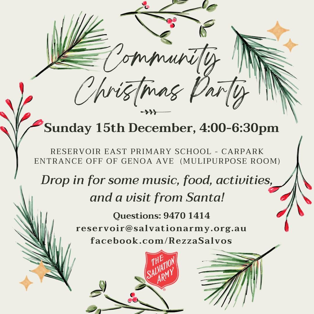 Community Christmas Party