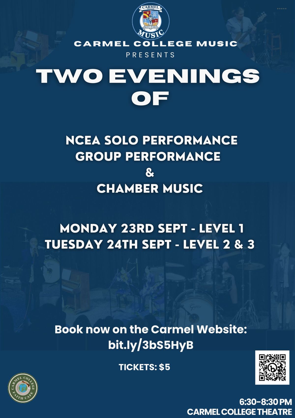 NCEA Solo\/Group Performance Evenings Week 10 - Level 1